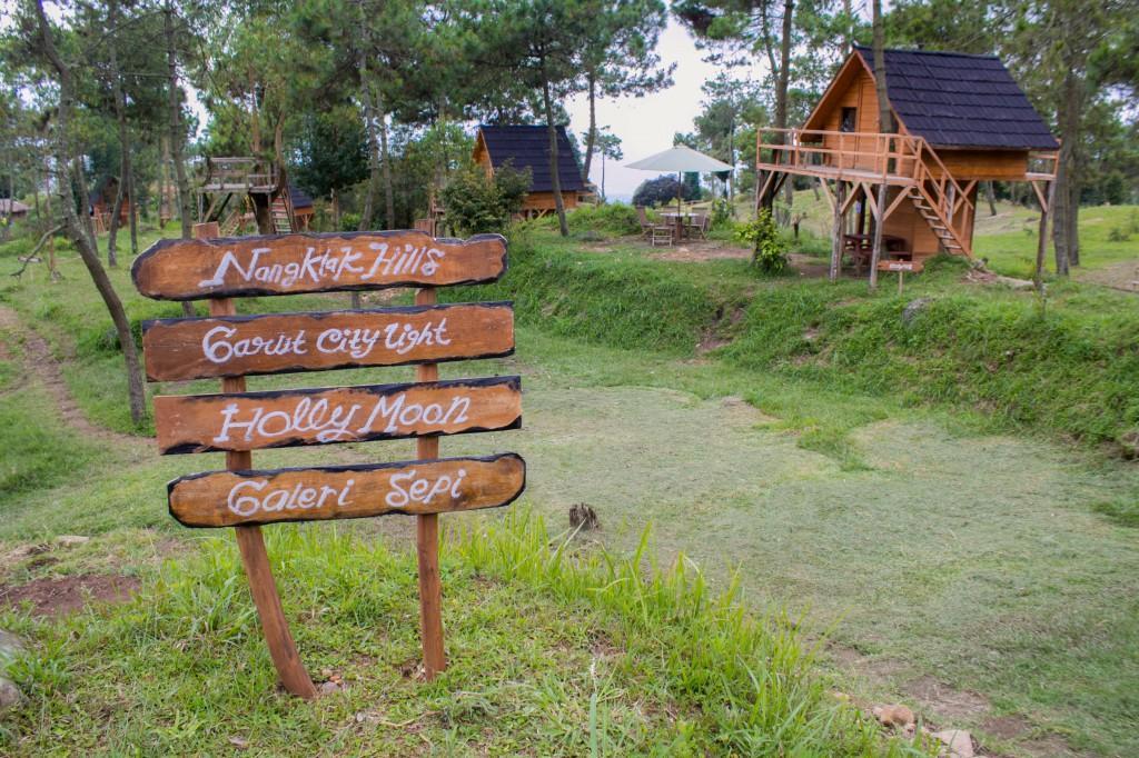 Papandayan Camping Ground Hotell Cileuleuy Exteriör bild