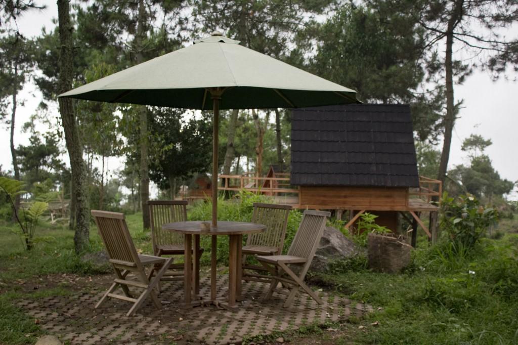 Papandayan Camping Ground Hotell Cileuleuy Exteriör bild