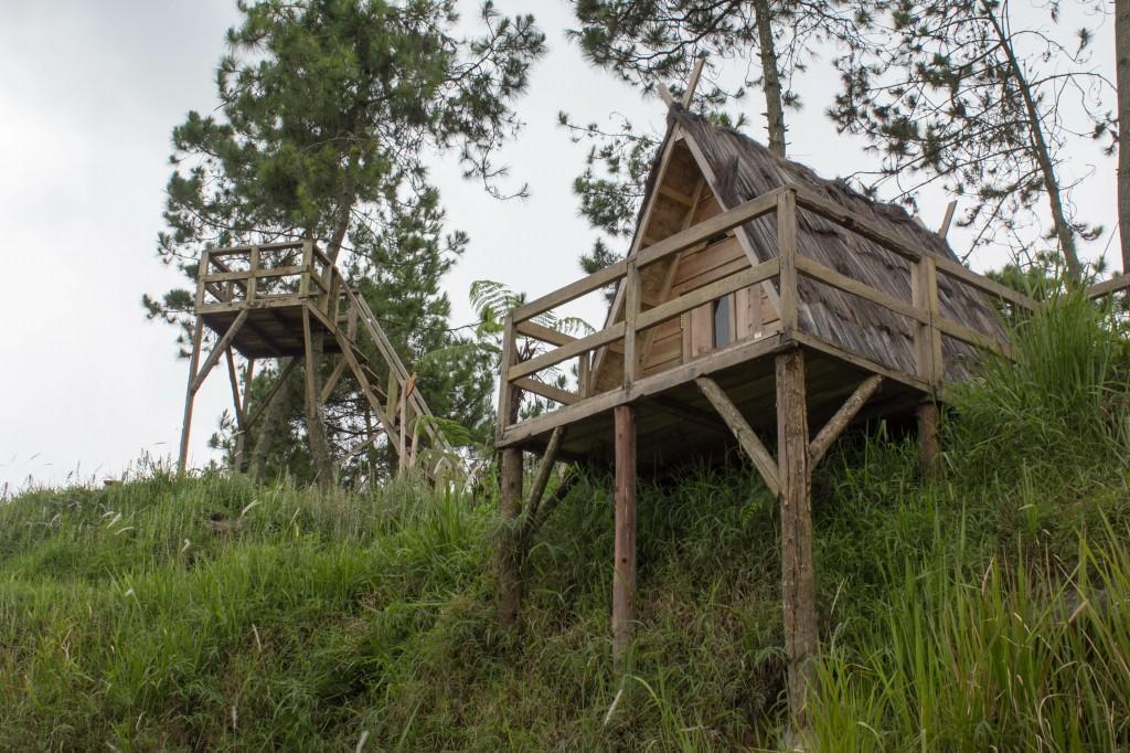 Papandayan Camping Ground Hotell Cileuleuy Exteriör bild