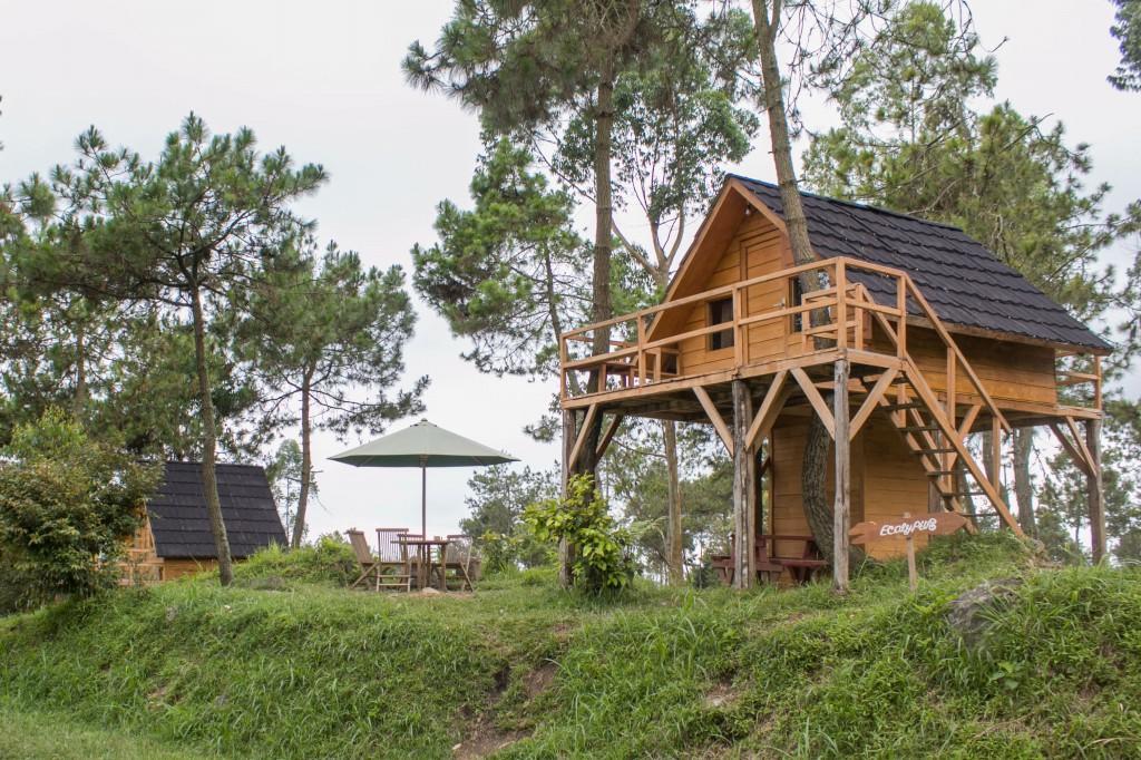 Papandayan Camping Ground Hotell Cileuleuy Exteriör bild