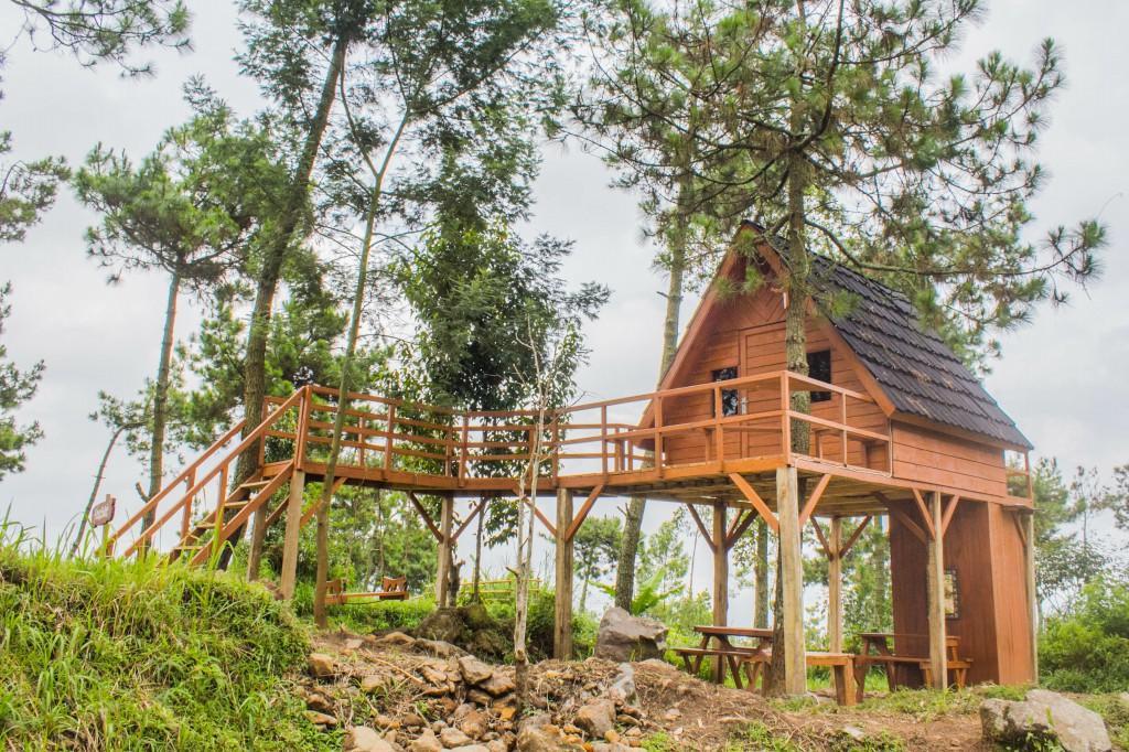 Papandayan Camping Ground Hotell Cileuleuy Exteriör bild