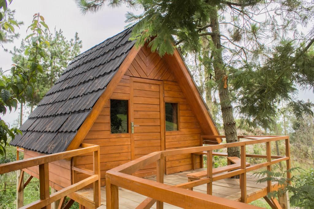 Papandayan Camping Ground Hotell Cileuleuy Exteriör bild