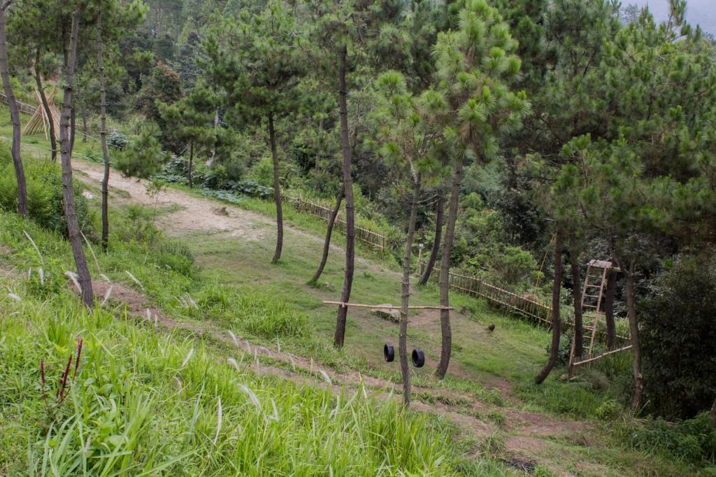 Papandayan Camping Ground Hotell Cileuleuy Exteriör bild